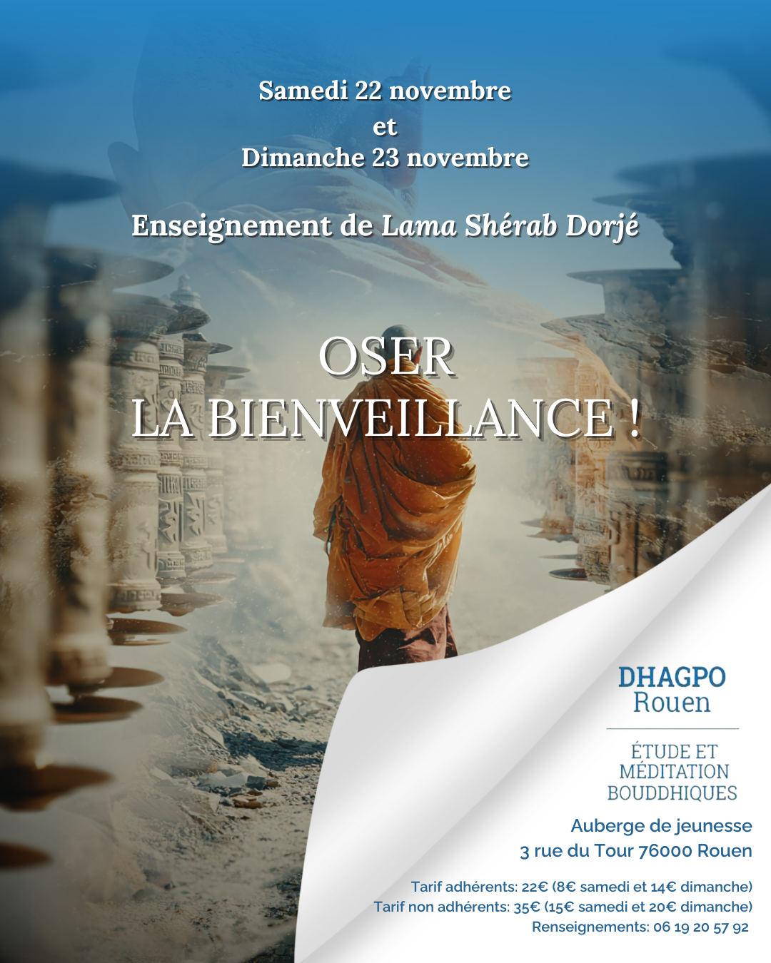 Dhagpo Rouen - Enseignement "Osez la bienveillance"