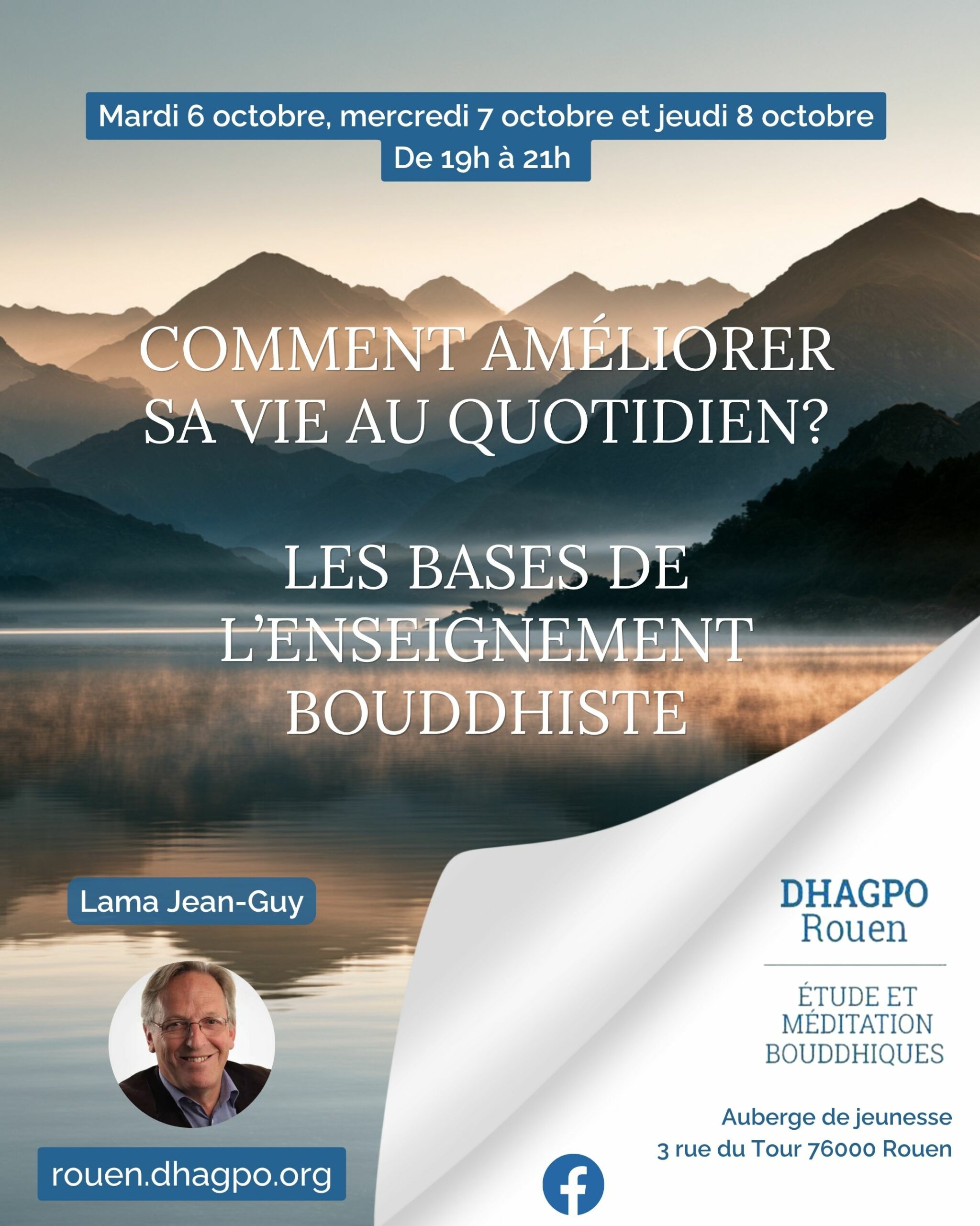 Enseignement sur le Lâchez prise-Dahgpo Rouen